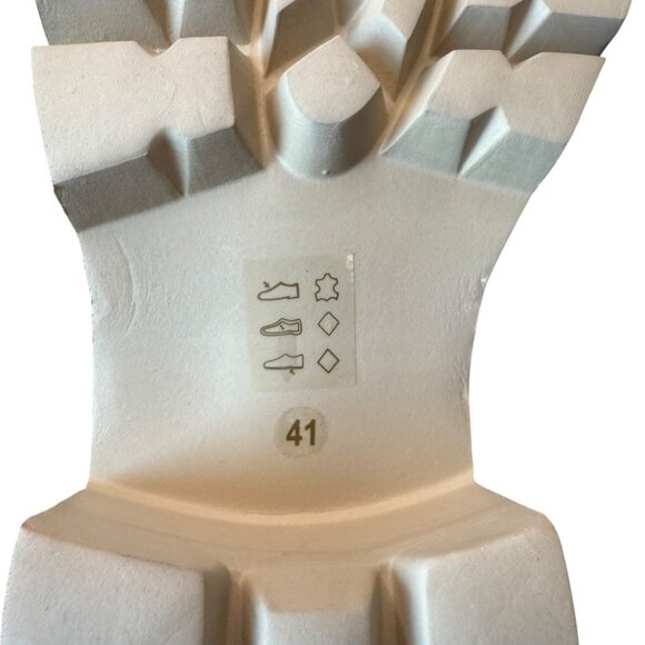 Women's All Black Platform Slip-On Sandals NWOB - Picture 8 of 8